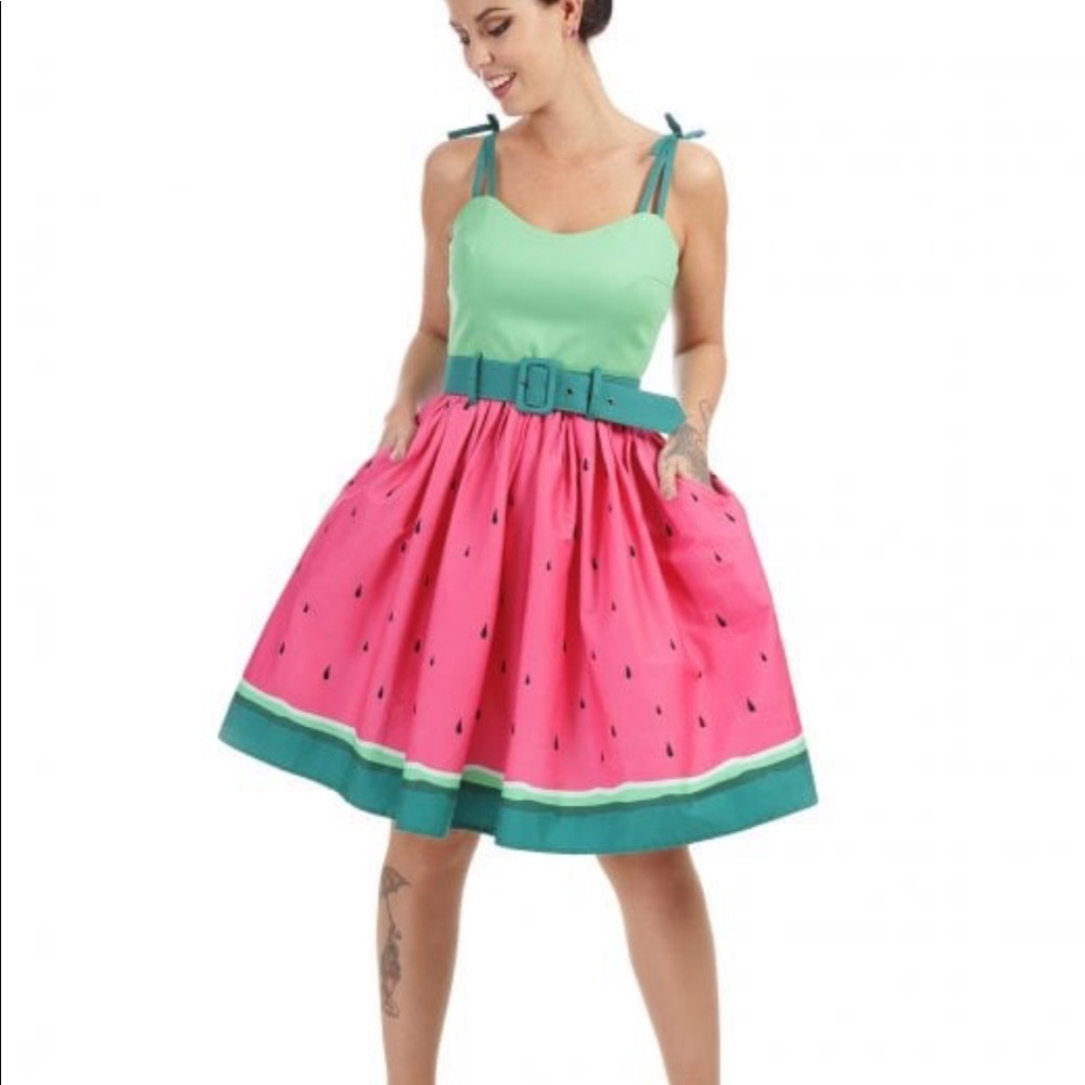 Medium Collectif watermelon dress
